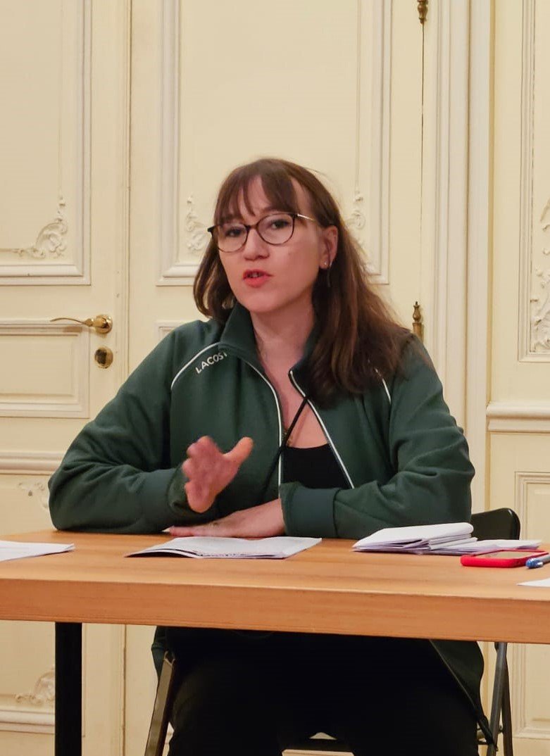 Hélène Fischbach, chargée de la programmation.