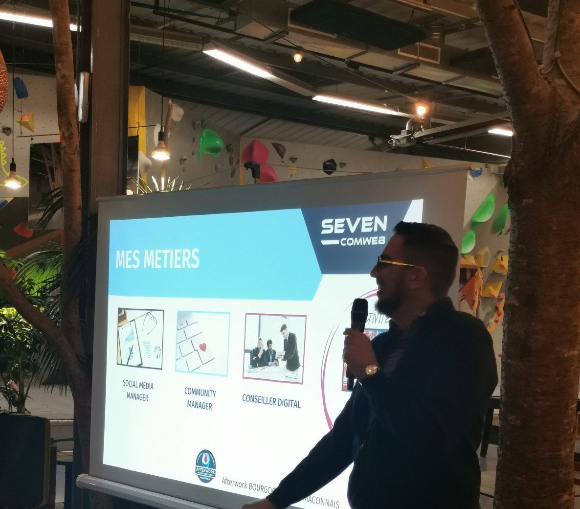 Maxime Petit, entreprise SEVEN COMWEB