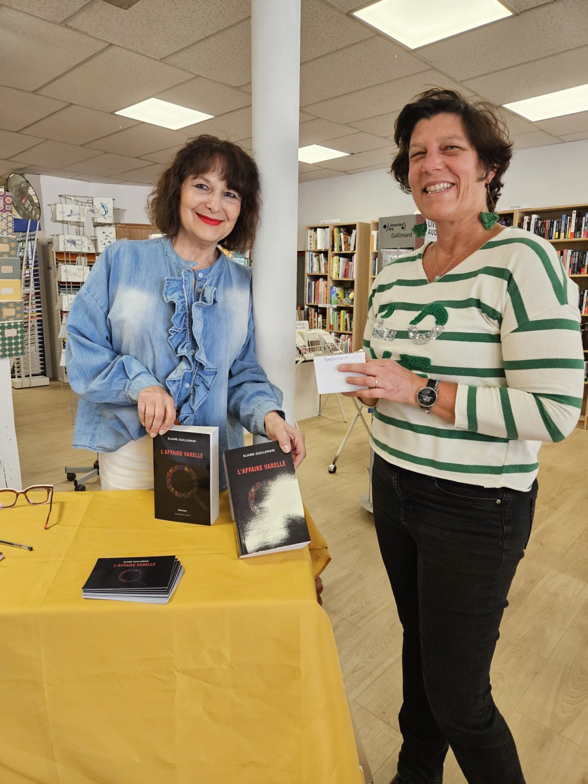 Avec Sarah Lavabre dans sa librairie