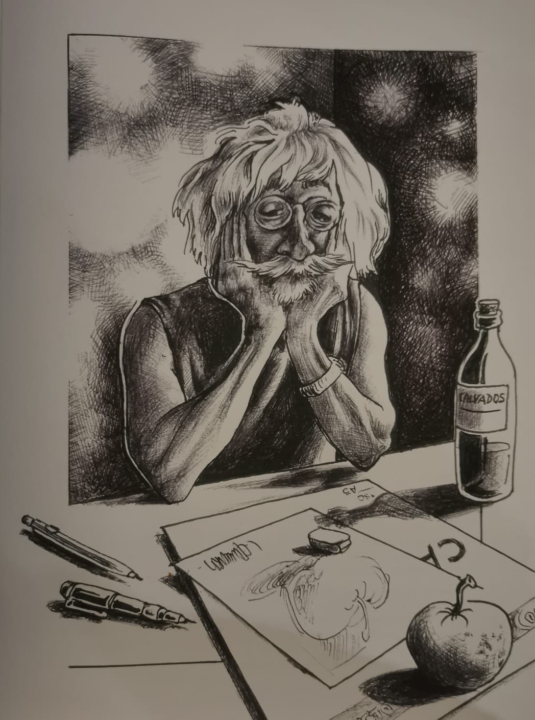 Autoportrait de Jacques Chaumard