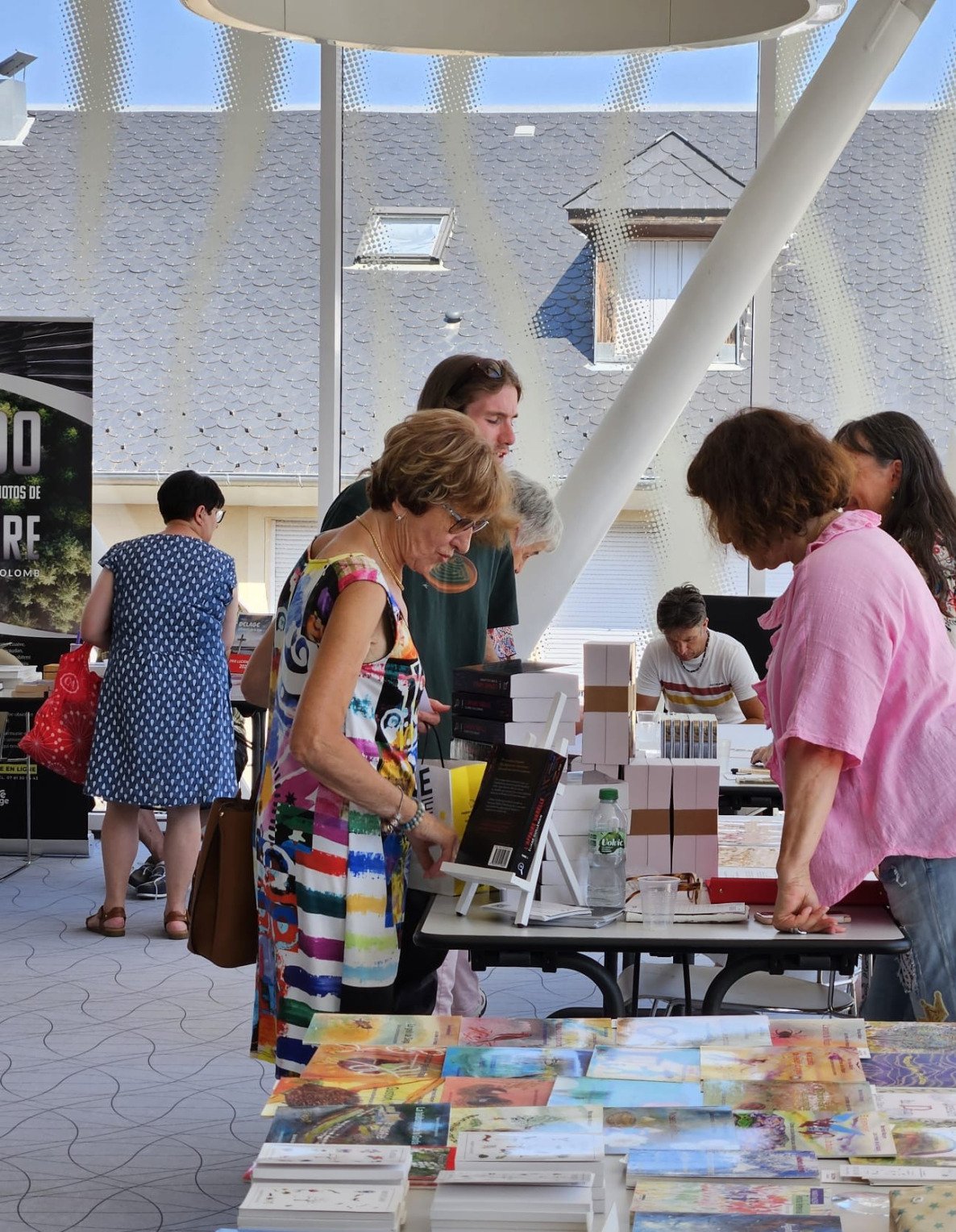 Salon littéraire ouvert aux participants de "Lozère Estivale".