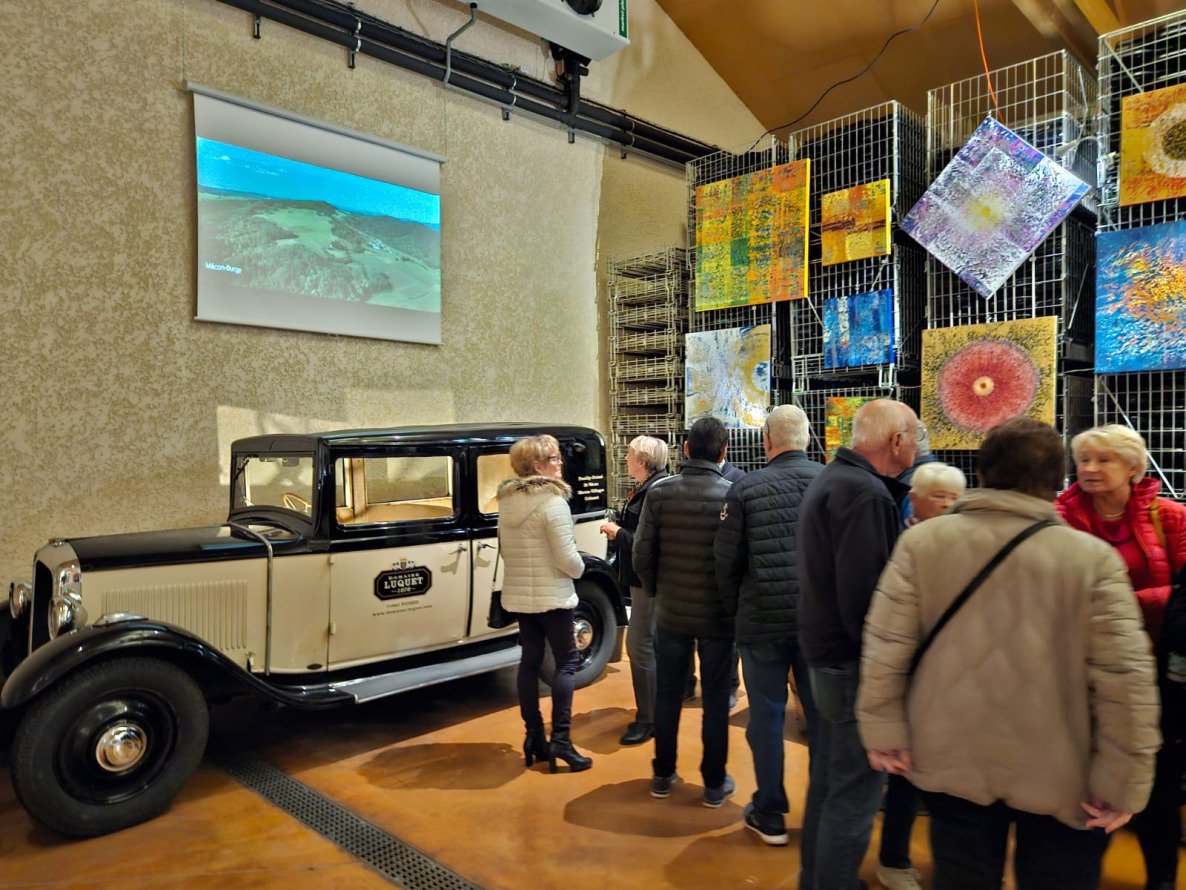 Exposition peinture. Association pour le Rawda. Association des pompiers et des hommes.