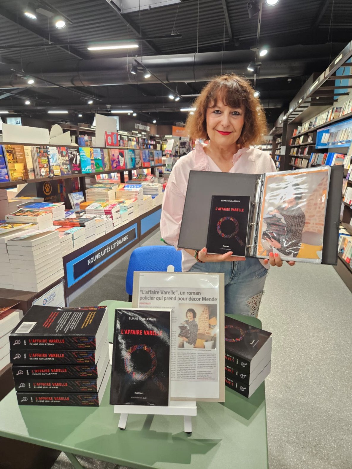 18 juillet. J'ai vendu tous mes livres, tome 1. Vivement le tome 2 de L'Affaire Varelle.