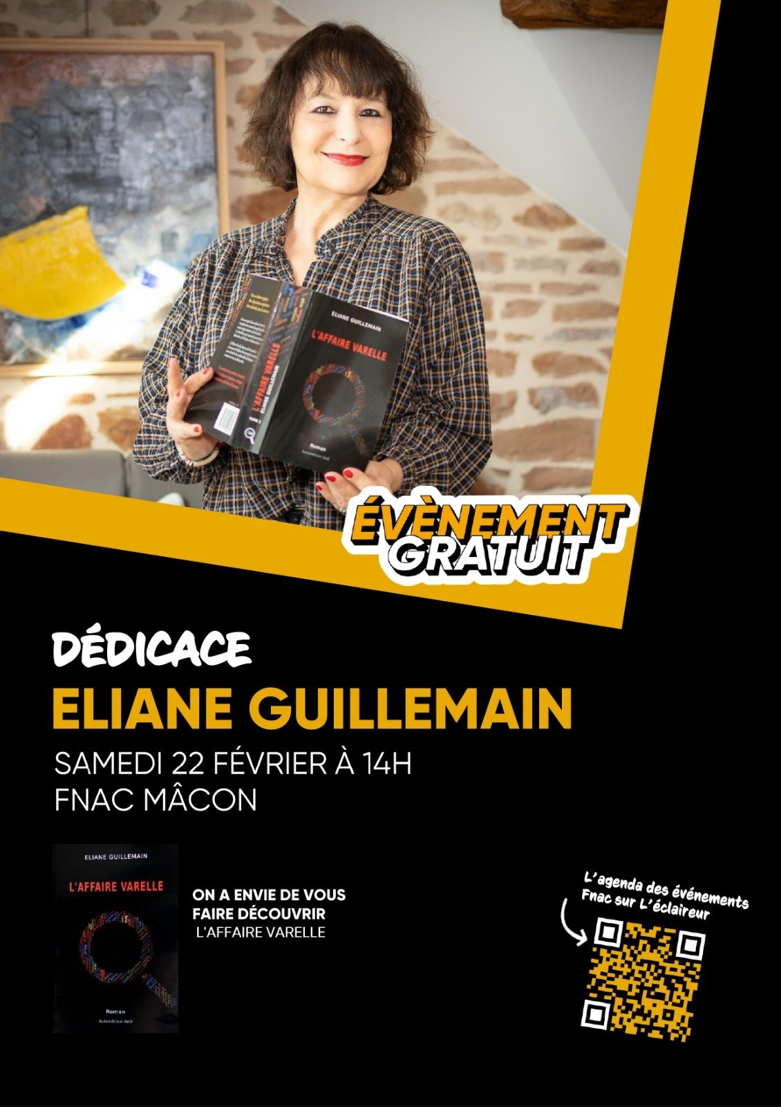 Rendez-vous à la FNAC de Mâcon !