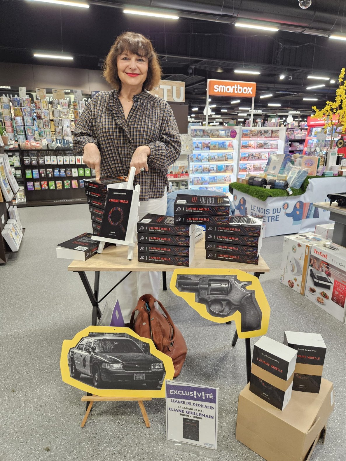 Installation à l'entrée du magasin, pratique pour "accrocher" les clients !