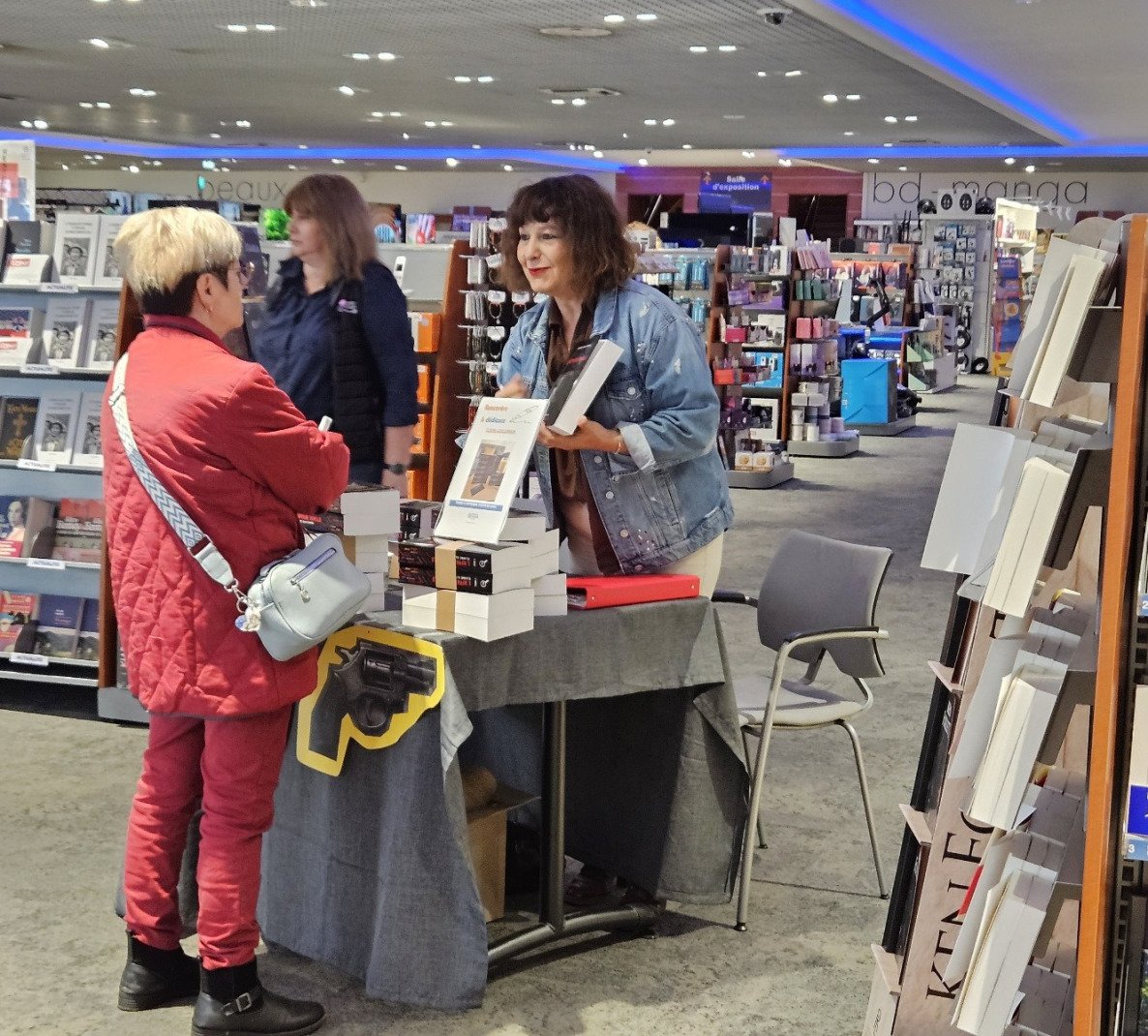 La toute première lectrice du jour !